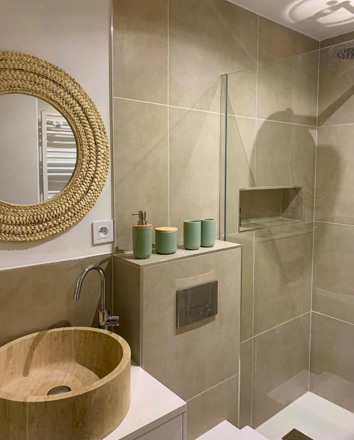 Saint-Raphaël La Belle Vue-Charming Duplex Apartment With Sea View, 50 Meters From Beach And Private Parking מראה חיצוני תמונה