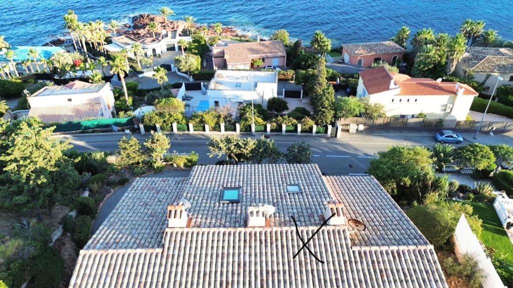 Saint-Raphaël La Belle Vue-Charming Duplex Apartment With Sea View, 50 Meters From Beach And Private Parking מראה חיצוני תמונה